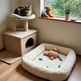 Camas y Rascadores para Gatos